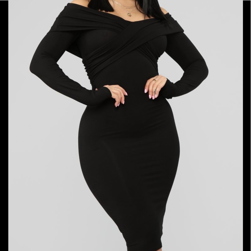 Black Dress from Fashion Nova
